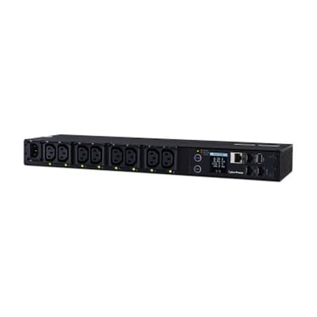 Ezgeneration PDU, Switched, Rack Mounted, IEC 320 C13, IEC-320 C14, 10 ft., Black EZ3452489